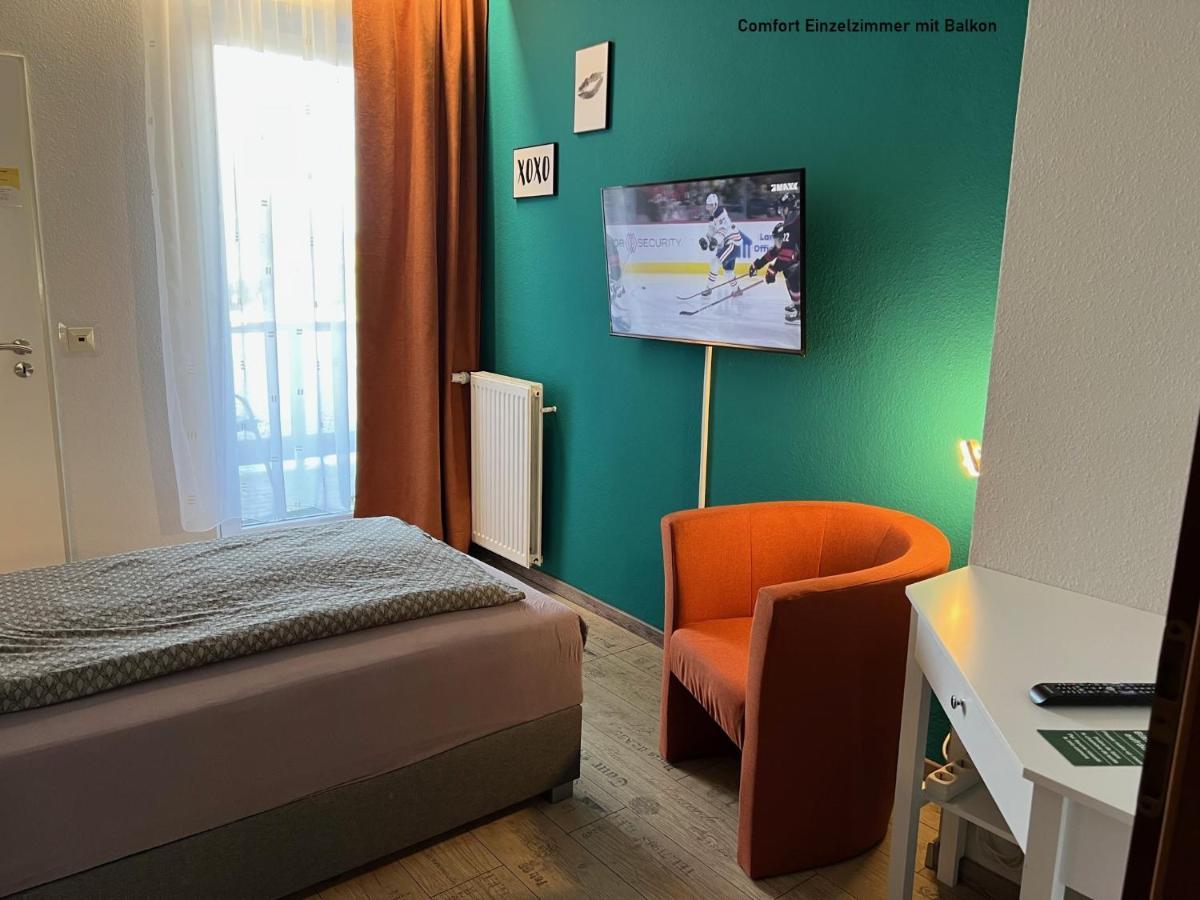 Hotelpension Am Thermalbad Bad Nenndorf Bagian luar foto