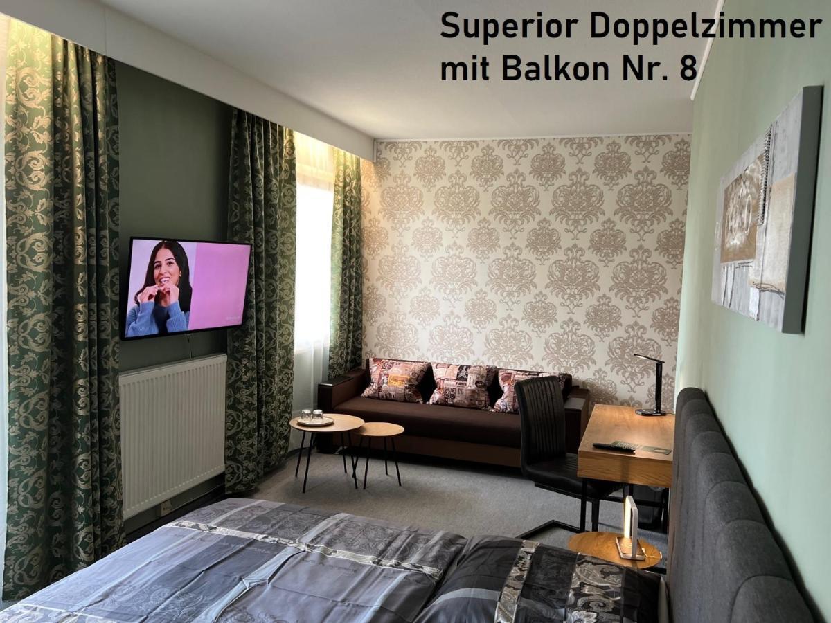 Hotelpension Am Thermalbad Bad Nenndorf Bagian luar foto