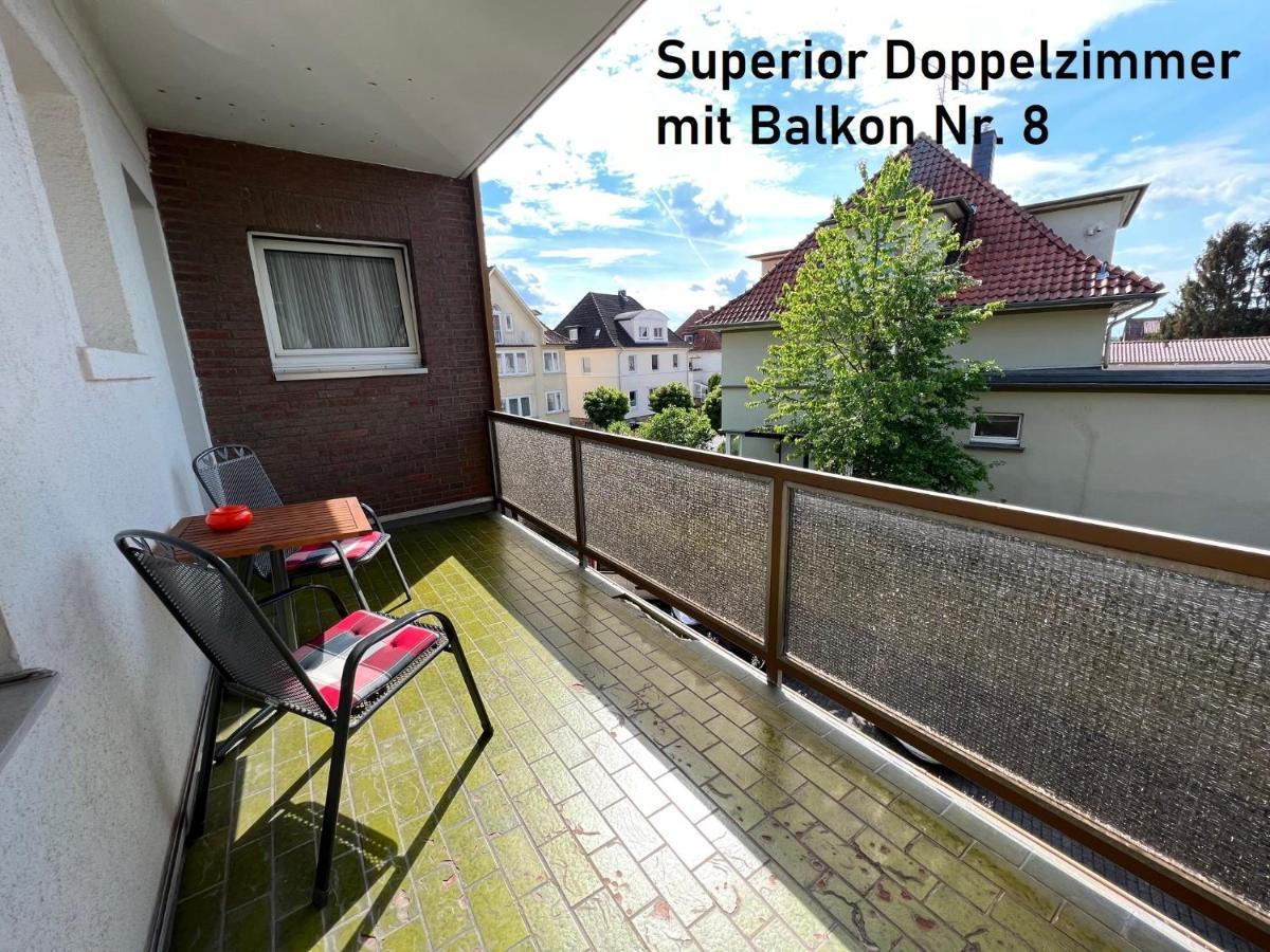 Hotelpension Am Thermalbad Bad Nenndorf Bagian luar foto
